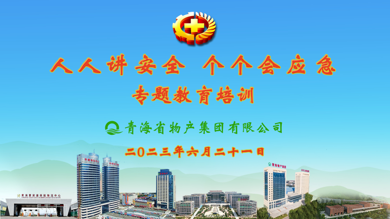 提高安全管理水平 落實全員安全責任&mdash;&mdash;集團安委會舉辦2023年&ldquo;人人講安全，個個會應急&rdquo;專題教育培訓