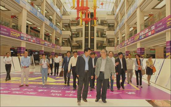 副省長王黎明一行視察朝陽物流園區(qū)，臨空經濟開發(fā)區(qū)工作