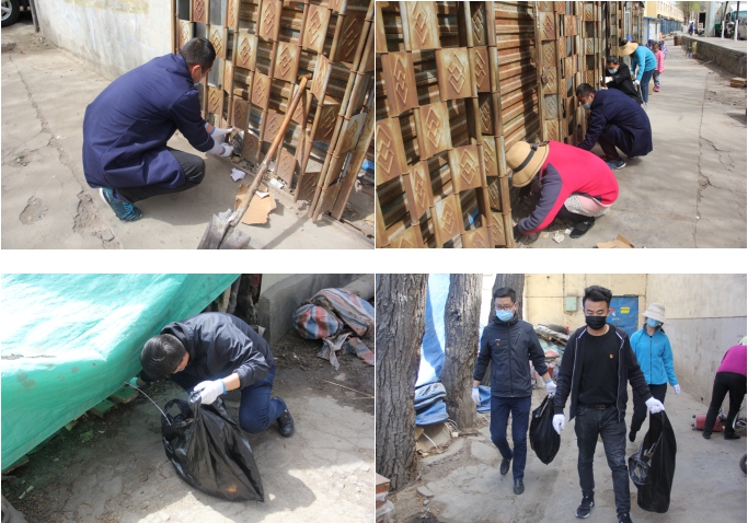 中共青海省第三建筑工程有限公司支部委員會開展&ldquo;黨旗領(lǐng)航，愛衛(wèi)同行&rdquo;主題黨日活動